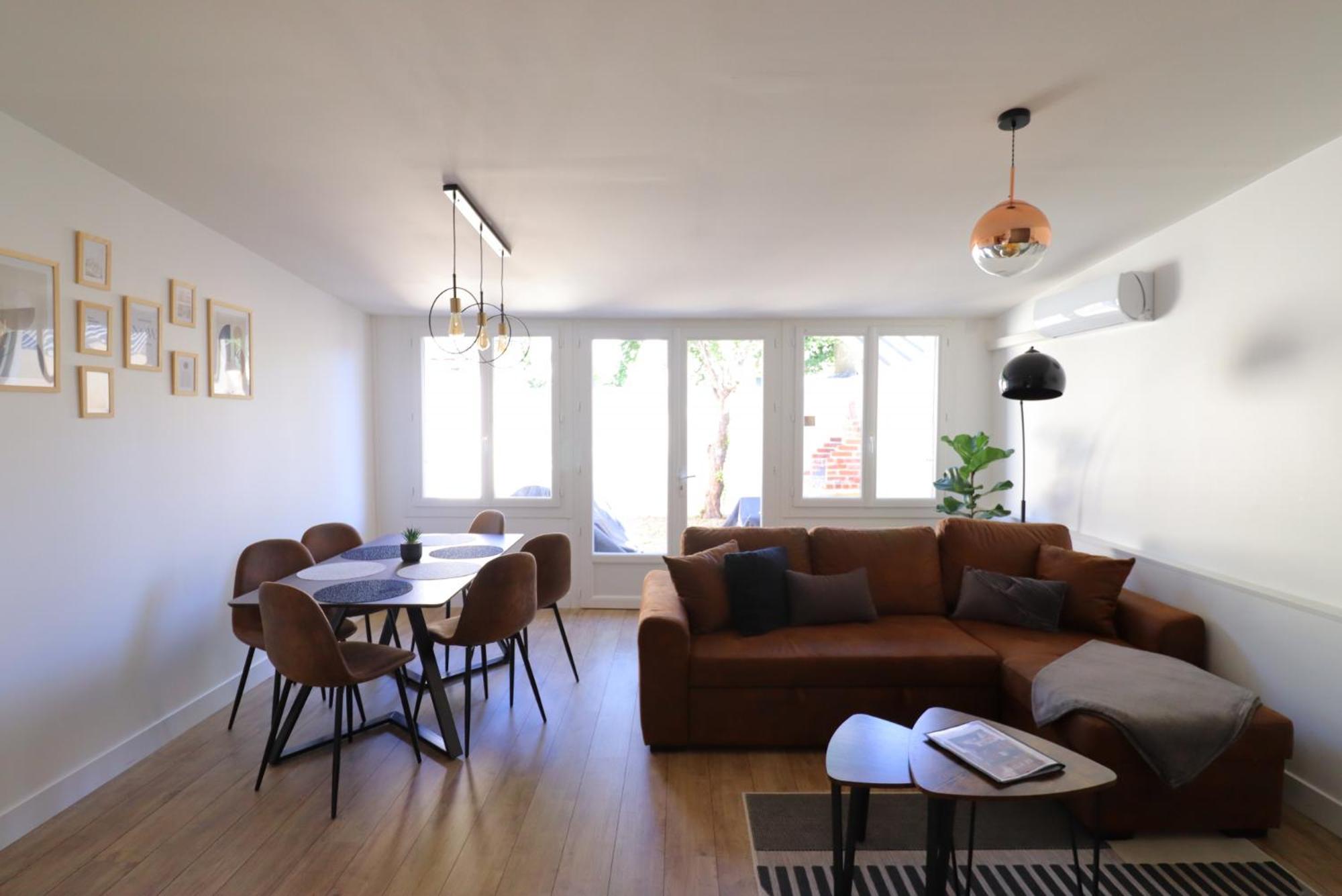 Le Patio - Spacieux T3 Avec Climatisation Et Jardin Privatif Bergerac Habitación foto