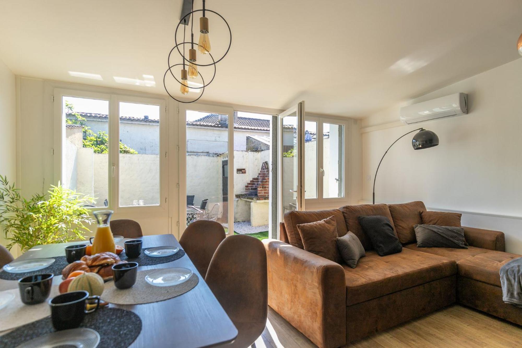 Le Patio - Spacieux T3 Avec Climatisation Et Jardin Privatif Bergerac Exterior foto