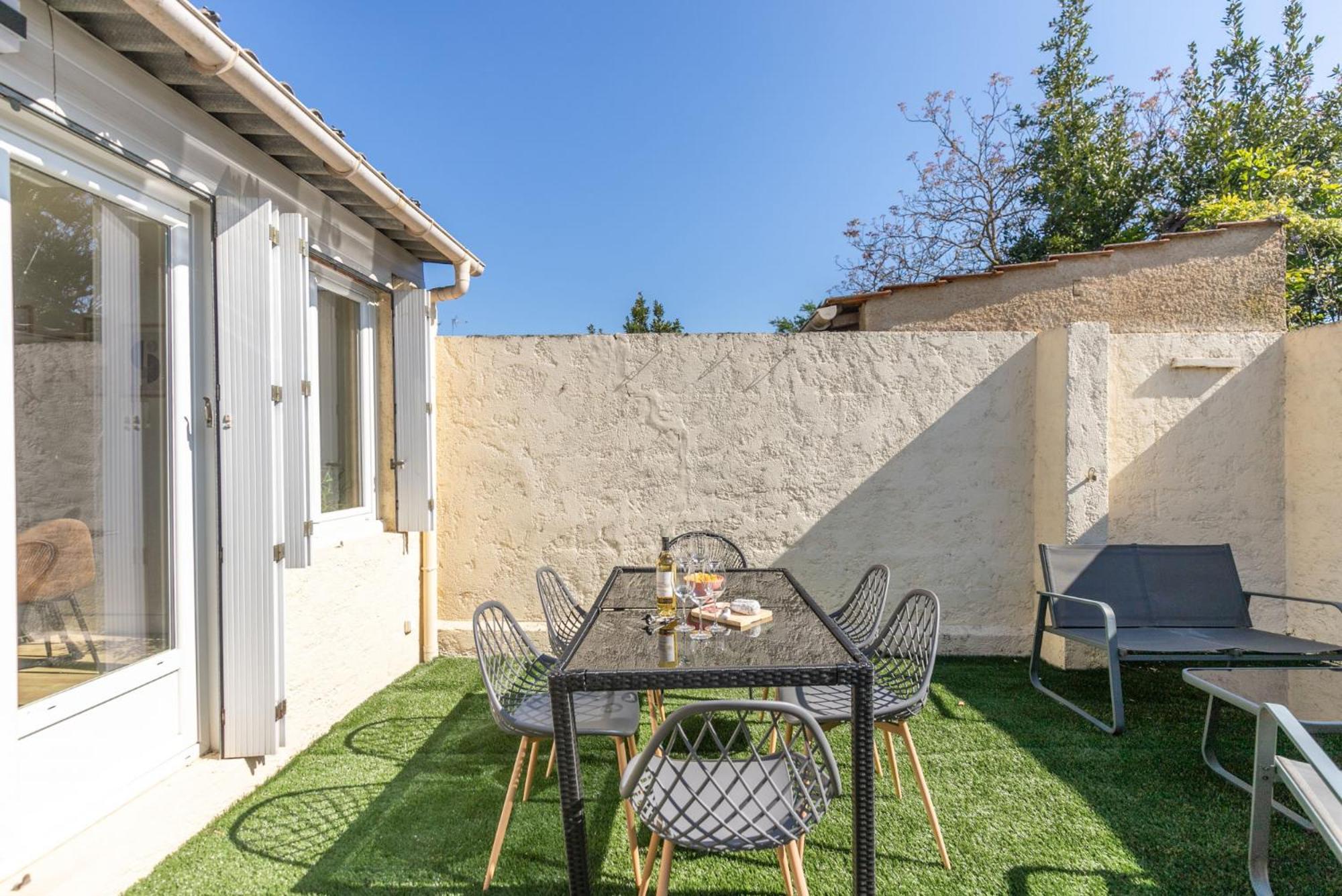 Le Patio - Spacieux T3 Avec Climatisation Et Jardin Privatif Bergerac Exterior foto