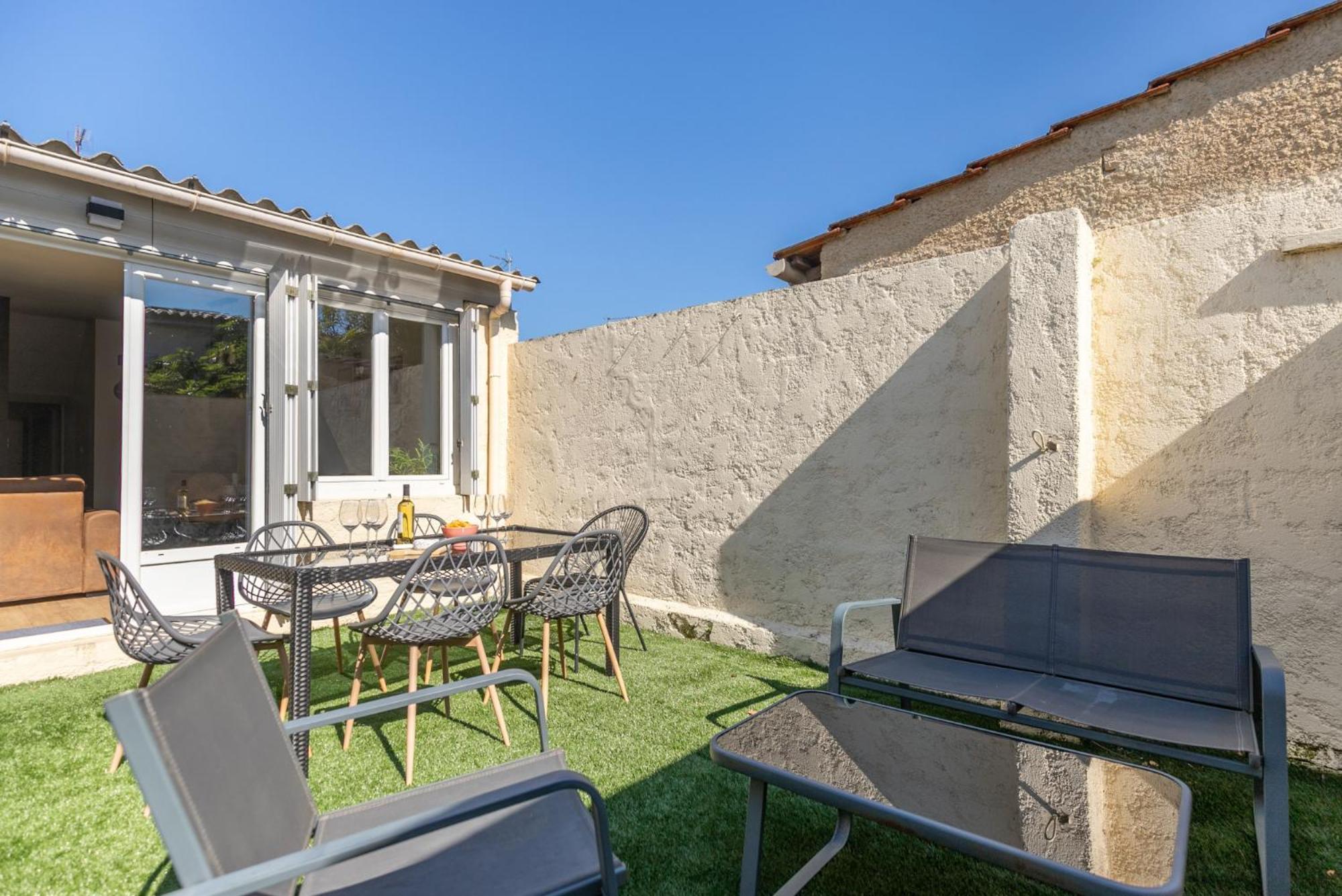 Le Patio - Spacieux T3 Avec Climatisation Et Jardin Privatif Bergerac Exterior foto